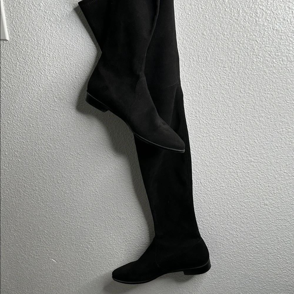 Stuart Weitzman Black Over-the-Knee thigh high Boots size 10 comfy